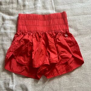 FP Movement by Free People Red/Coral Athletic Shorts
